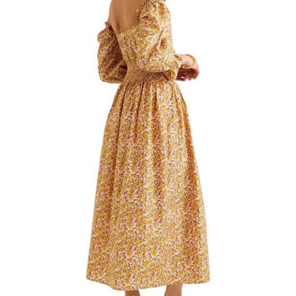 RIXO Lily Off-the-shoulder Floral-print Dress - Picture 2 of 5